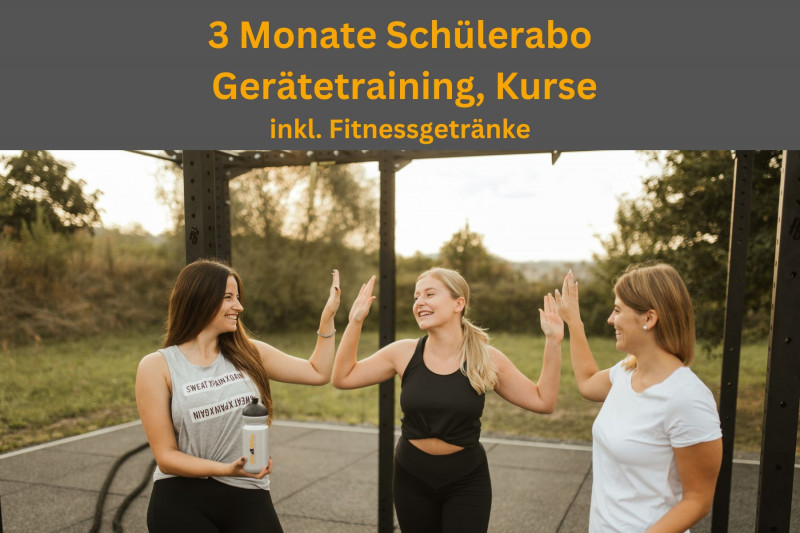 3 Monate Schüler-Abo Gerätetraining, Kurse
